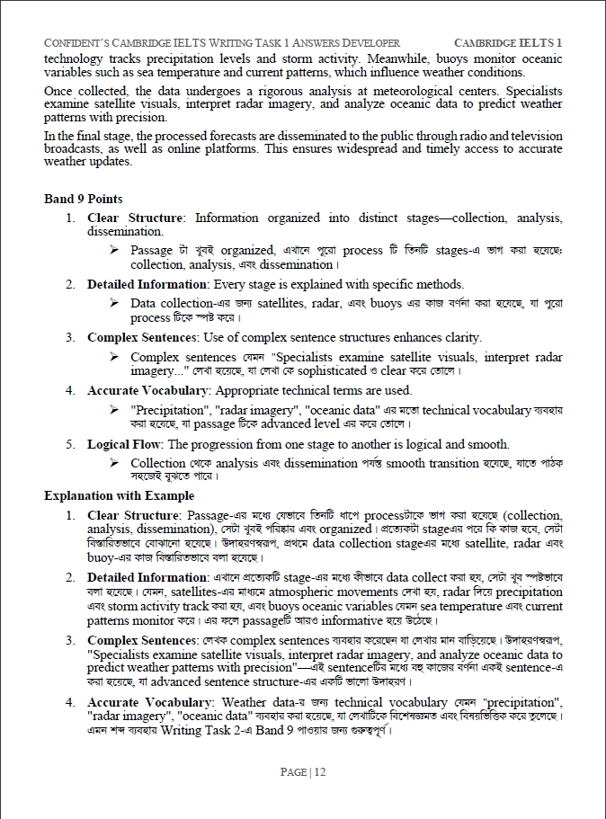 Cambridge IELTS Writing Task 1 Answers Developer Guide – IELTS Book Conor